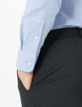 Slim Fit Easy Iron Shirt with Stretch