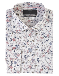 Slim Fit Pure Cotton Floral Shirt