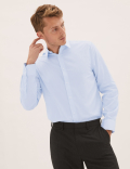 Regular Fit Pure Cotton Striped Shirt