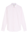 Slim Fit Cotton Rich Stretch Striped Shirt