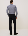 Slim Fit Jersey Cotton Geo Print Shirt