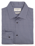 Slim Fit Jersey Cotton Geo Print Shirt