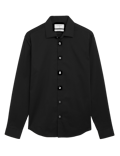 Slim Fit Cotton Rich Stretch Shirt