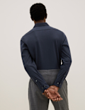 Slim Fit Jersey Cotton Shirt