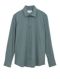 Slim Fit Jersey Cotton Shirt