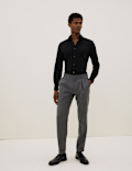 Slim Fit Jersey Cotton Shirt
