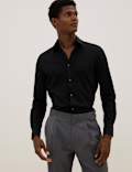 Slim Fit Jersey Cotton Shirt