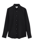 Slim Fit Jersey Cotton Shirt