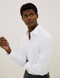 Slim Fit Jersey Cotton Shirt