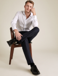 Tailored Fit Stretch Check Shirt