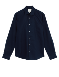 Slim Fit Easy Iron Pure Cotton Shirt