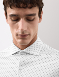 Tailored Fit Stretch Performance Printed Shirt