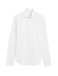 Slim Fit Easy Iron Cotton Rich Shirt