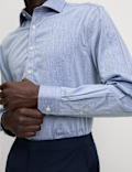 Ultimate Regular Fit Non Iron Cotton Textured Shirt