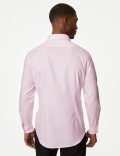 Slim Fit Non Iron Pure Cotton Twill Shirt
