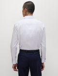 Slim Fit Non Iron Pure Cotton Twill Shirt