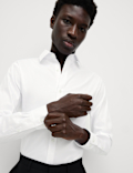 Slim Fit Non Iron Pure Cotton Twill Shirt