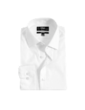 Slim Fit Non Iron Pure Cotton Twill Shirt