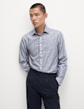Regular Fit Ultimate Non Iron Textured Shirt