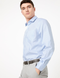 Pure Cotton Regular Fit Striped Shirt