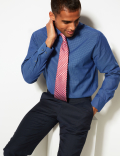 Cotton Blend Regular Fit Non-Iron Shirt