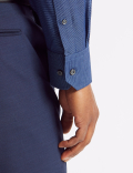 Cotton Blend Regular Fit Non-Iron Shirt
