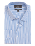 Regular Fit Non Iron Striped Shirt