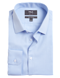 Slim Fit Easy Iron Pure Cotton Shirt