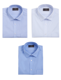 3pk Regular Fit Easy Iron Short Sleeve Shirts