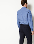 Cotton Blend Slim Fit Shirt