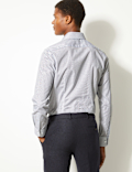 Cotton Blend Skinny Fit Shirt