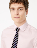 Slim Fit Cotton Shirt with Stretch