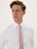 Slim Fit Cotton Shirt with Stretch