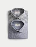 2pk Regular Fit Easy Iron Check Shirts