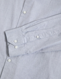 Regular Fit Pure Cotton Textured Shirt