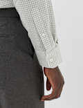 Regular Fit Pure Cotton Check Shirt