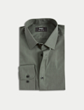 Regular Fit Easy Iron Cotton Blend Shirt