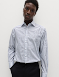 Regular Fit Easy Iron Cotton Blend Shirt