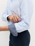Regular Fit Easy Iron Cotton Blend Shirt
