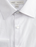 Regular Fit Easy Iron Cotton Blend Shirt