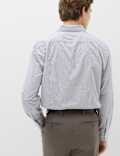 2 Pack Regular Fit Easy Iron Check Shirts
