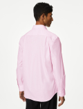 Regular Fit Easy Iron Cotton Blend Shirt