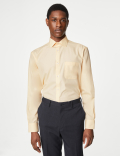 Regular Fit Easy Iron Cotton Blend Shirt