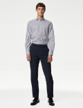 Regular Fit Easy Iron Pure Cotton Print Shirt