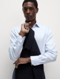 Regular Fit Pure Cotton Dobby Spot Shirt
