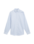 Regular Fit Pure Cotton Dobby Spot Shirt