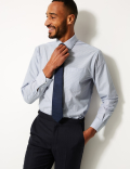 2 Pack Cotton Blend Regular Fit Shirts with Tie