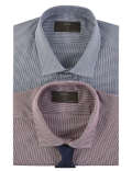 2 Pack Slim Fit Cotton Blend Shirts
