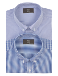 2 Pack Striped Short Sleeve Shirts