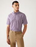 2pk Regular Fit Check Short Sleeve Shirts